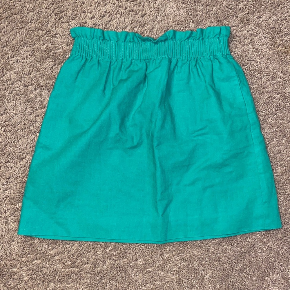 Kelly green J-Crew skirt